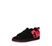 DC Shoes Baskets basses rose néon / noir, Taille 36