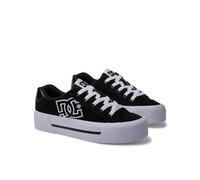 DC Shoes Baskets Chelsea à Plateforme pour Femme, Noir, 40.5 EU