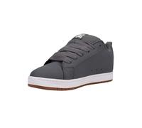 DC Shoes Baskets Court Graffik pour Homme, Gris/Blanc, Taille 41 UE, Gris/Blanc, 41 EU
