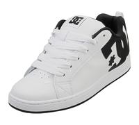 DC Shoes Baskets Court Graphik Blanche Noir Femme - 37 EU
