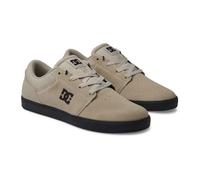 DC Shoes Baskets Crisis 2 en Cuir pour Homme, Bouleau argenté, 45 EU
