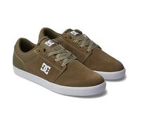 DC Shoes Homme Crisis 2 Basket, Olive White, 42.5 EU