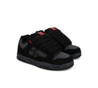 DC Shoes Baskets DC Coiler pour Homme, Noir/Gris/Rouge, 43 EU