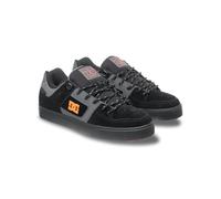 DC Shoes Baskets d'hiver Pures pour Homme, Gris, Noir, Orange, 38 EU