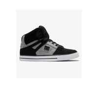 Chaussures montantes - DC Shoes Pure - Daim-Nubuck - Noir - Système de lacets - Homme 42