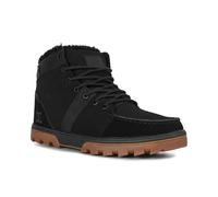 DC Shoes Bottes D’Hiver À Lacets Woodland Noir/Gomme, Hautes