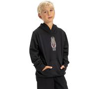 DC Shoes Burnt Out - Sweat à Capuche - Garçon Enfant 8-16 Ans - 14/L - Noir.