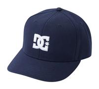 DC Shoes Casquette Empire Snap bleu marine et blanc