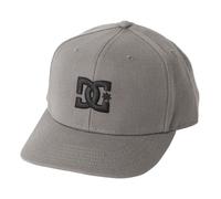 DC Shoes Casquette Snapback semi-courbe pour hommes ~ Empire Fielder gris