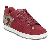 DC Shoes Court Graffik Homme - Baskets, Rouge - Pointure 43 - Cuir suédé Red 43