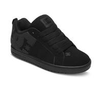 DC Shoes Chaussures de ville en cuir noir, modèle Graffik pour homme