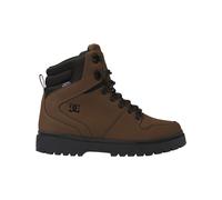 DC Shoes - Chaussures doublées en sherpa - Peary TR Dark Chocolate pour Homme en Cuir - Taille 11,5 US - Marron Marron 11,5 US