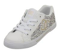 DC Shoes Chelsea Skate Trainers Femme Blanc Guépard - 37 EU