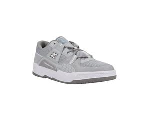 DC Shoes Construct - Chaussures en Cuir - Homme - 45 - Gris.