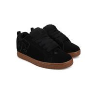 DC Shoes Court Graffik Baskets pour Homme, Noires, Taille 50 UE, Black Gum, 50 EU