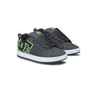 DC Shoes Court Graffik - Chaussures en Cuir - Homme - 44 - Gris.