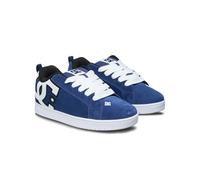 DC Shoes Court Graffik - Chaussures en Cuir - Unisexe - 43 - Bleu.