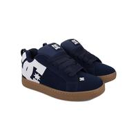 Chaussures DC Shoes Court Graffik bleu marine blanc - 45