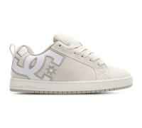 DC Shoes Court Graffik Homme - Baskets, Blanc - Pointure 43 - Cuir suédé White 43