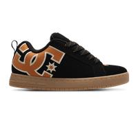 DC Shoes Court Graffik Homme - Baskets, Noir - Pointure 41 - Cuir suédé Black
