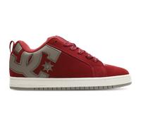DC Shoes Court Graffik Homme - Baskets, Rouge - Pointure 44.5 - Cuir suédé Red 44.5