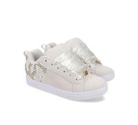 DC Shoes Court Graffik Off White/Gold, Or blanc cassé, 38.5 EU