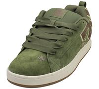 DC Shoes COURT GRAFFIK SE - Baskets Skate Homme Olive - 42.5 EU