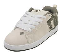 DC Shoes Court GraffiK Se Hommes Blanc Crème Oliv - 43 EU