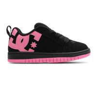DC Shoes Court Graffik - Sneakers Bébé - Noir - Pointure 32 - Cuir suédé Black 32