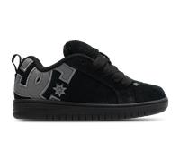 DC Shoes Court Graffik - Sneakers Bébé - Noir - Pointure 35 - Cuir suédé Black 35