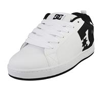DC Shoes Court Graphik Baskets blanches et noires Homme - 45 EU