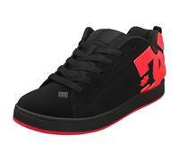 DC Shoes Chaussures Court Graffik Femme Noir Rouge Taille 40,5