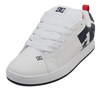 Chaussures DC Shoes Court Graffik blanc bleu marine - 44