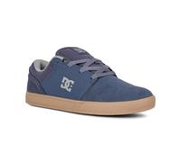 DC Shoes Crisis 2 Low Baskets Skate - Bleu/Gris/Caoutchouc, Suède