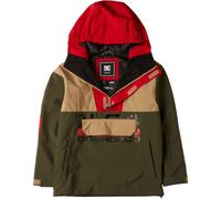 DC SHOES Dc-43 Youth Anorak - Enfant - Vert / Beige - taille 8 ans- modèle 2025