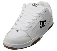 DC Shoes DC Coiler White/Black/Gum, Caoutchouc blanc et noir, 47 EU