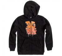 DC Shoes FATCAP ZH by Sweat-Shirt Garçon, Noir (Black), XL (Taille Fabricant : XL)