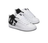 DC Shoes Baskets Court Graphik Blanche Noir Femme - 37 EU
