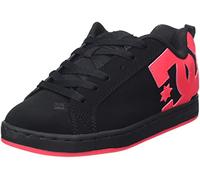 Dc Shoes Femme Court Graffik-Shoes for Women Basket, Black/Hot Pink, 40 EU