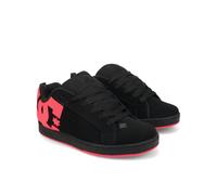 DC Shoes Femme Hof Graffik Chaussure de Skate, Noir/Rose Vif, 37.5 EU