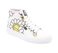 Dc Shoes Femme Manuel (français Non Garanti) Basket, Blanc et Noir, 38.5 EU
