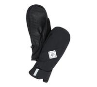 DC Shoes Gants de sport 'FRANCHISE' gris argenté / noir / blanc cassé, Taille S