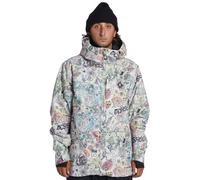 DC Shoes Homme Basis Print Jacket, VISION QUEST, S EU