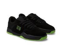 Dc Shoes Homme Central Basket, Noir/Vert Citron, 40.5 EU