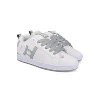 Dc Shoes Court Graphik Sq Blanches Et Grises - Hommes - 46 1/2