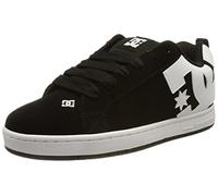 DC Shoes Homme Court Graffik Chaussure de Skate, Blanc White Black Black, 40.5 EU