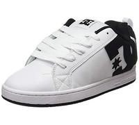 DC Shoes Homme Court Graffik Chaussure de Skate, Blanc White Black Black, 42 EU