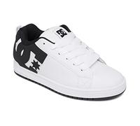 DC Shoes Homme Court Graffik Chaussure de Skate, Blanc White Black Black, 44 EU