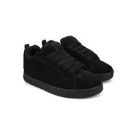 DC Shoes Homme Court Graffik-Low-Top Shoes for Men Chaussures de Skateboard, Black, 38.5 EU