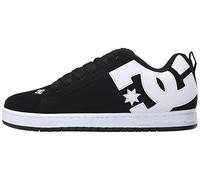 DC Shoes Homme Court Graffik Shoe Chaussures de Skateboard, Black/Black/Black, 42.5 EU